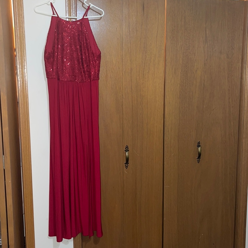 NW Nightway Halter Gown